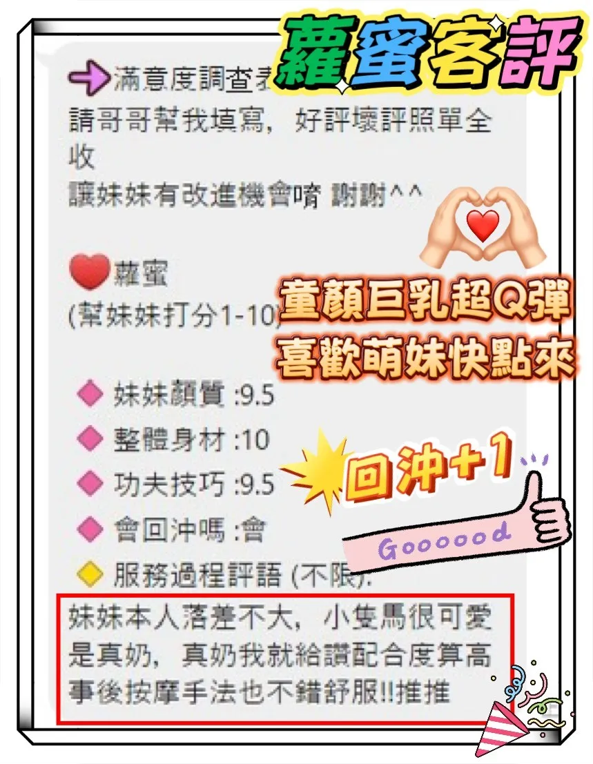 蘿蜜客人評價